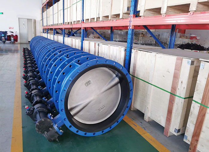 Double Flanged Soft Seal Concentric Butterfly Valve