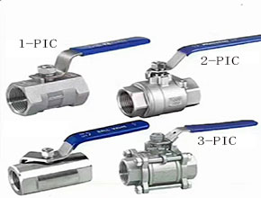stainless steel threaded ball valve