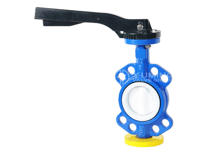 PTFE Wafer Butterfly Valve