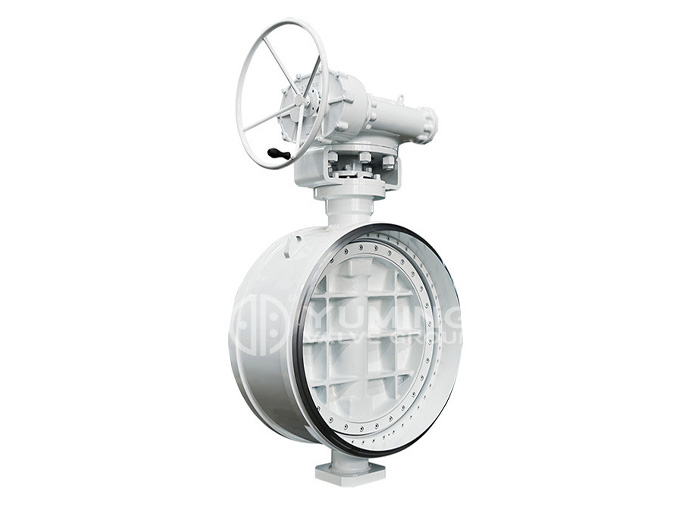Bidirectional High Pressure Hard Sealing Butt Welding Butterfly Valve