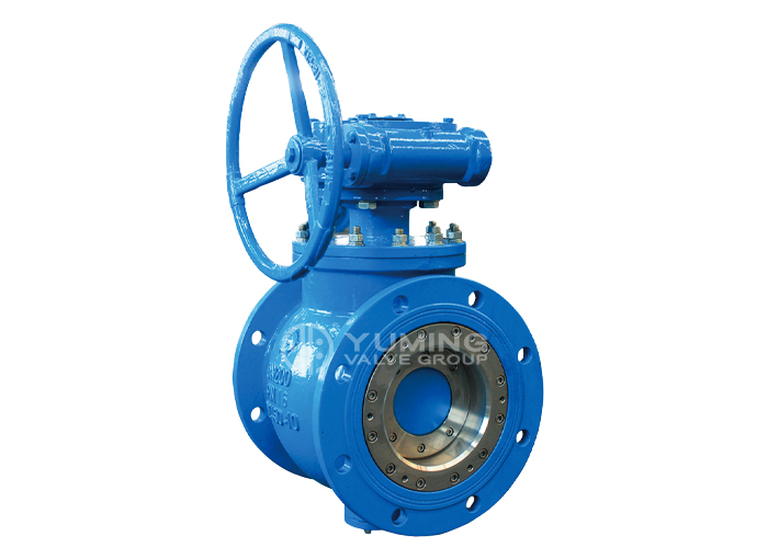 Top Entry Eccentric Half Ball Valve