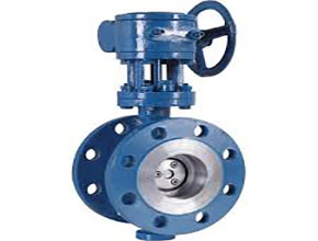 Triple eccentric(Offset ) butterfly valve Gearbox flange end Metal Sealing Butterfly Valves