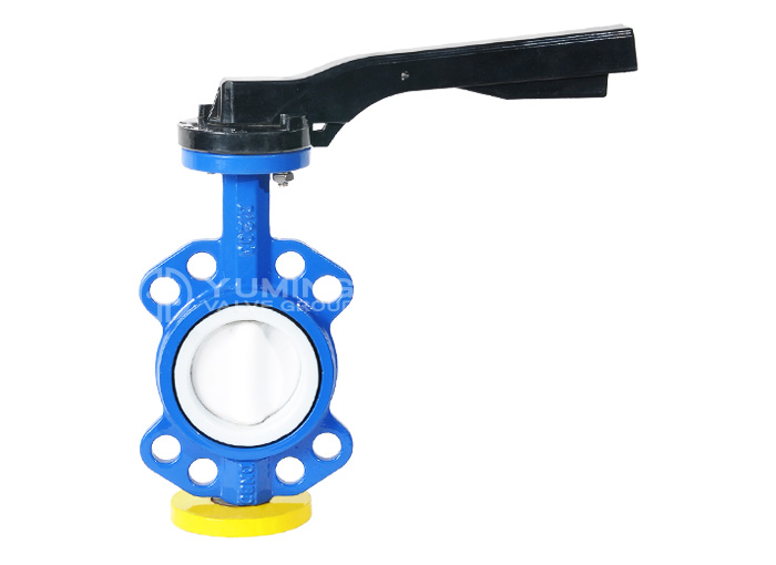 PTFE Wafer Butterfly Valve