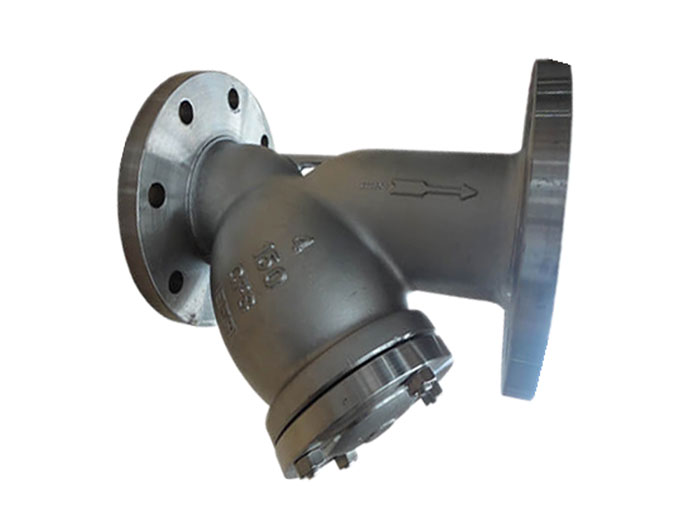 Stainless steel flange Y strainer