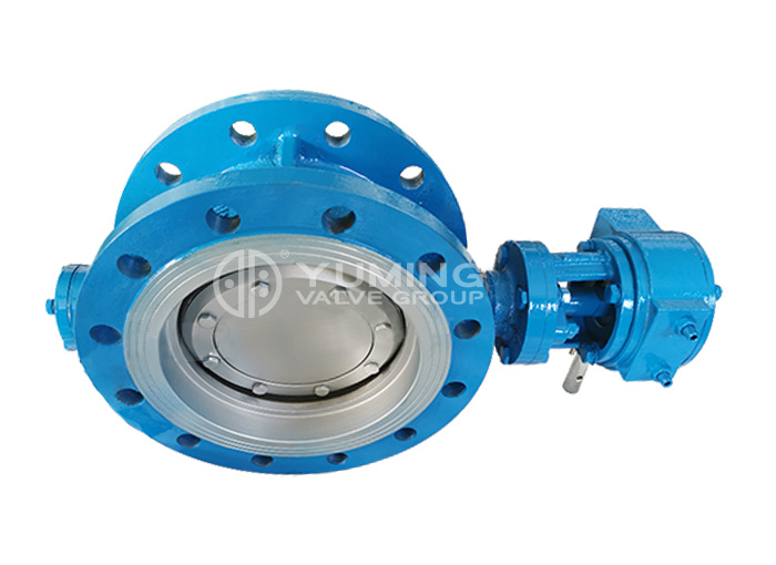 WCB Flanged  Eccentric Butterfly Valve