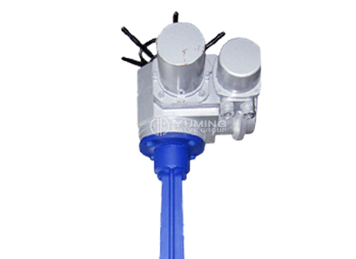 Electric knife gate valve