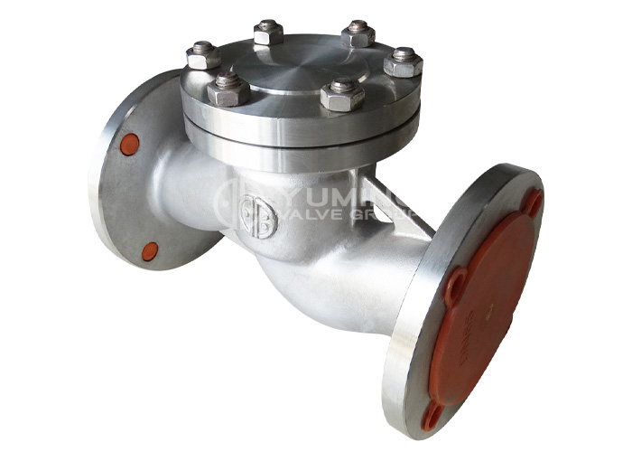 Flange stainless steel lift type check valve