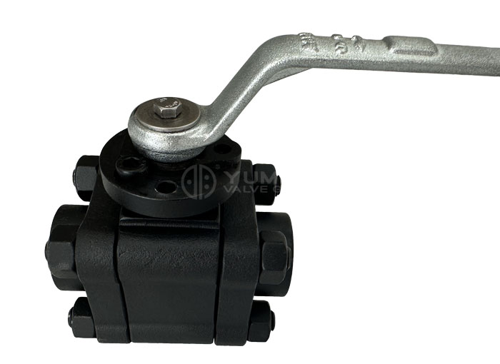Butt welding 3PC  A105 Ball valve Class 800 Forged steel