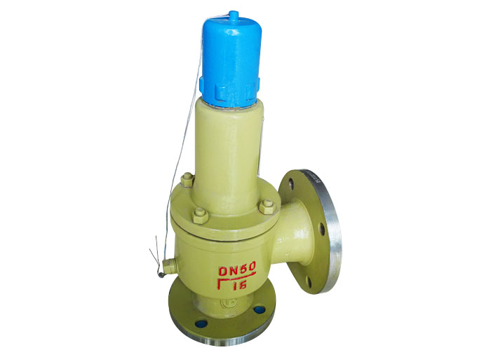 Spring full open closed safety valve