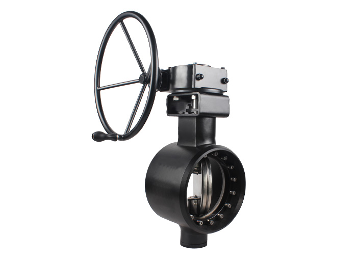 Butt Weld Triple offset Butterfly Valve