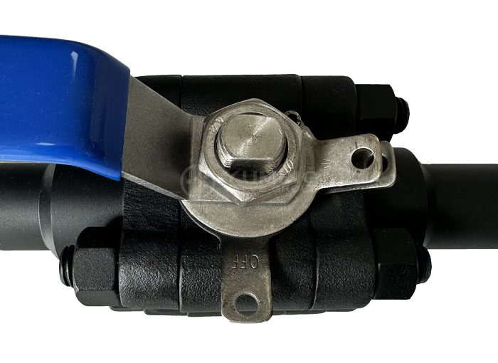 Extended tube ANSI Welded ball valve