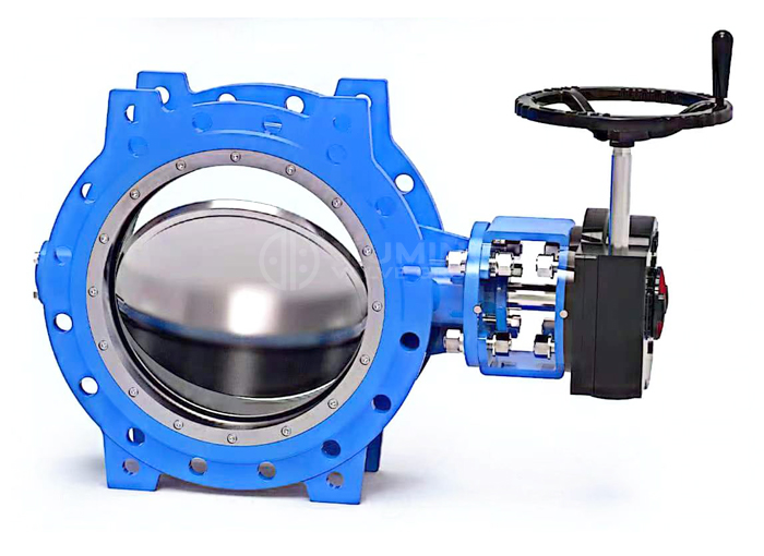 Ductile Iron Double Eccentric Butterfly Valve