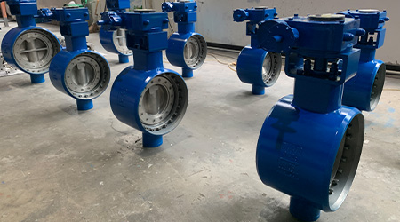 Metal Sealed Welded Butterfly Valves