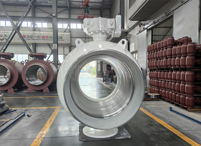 trunnion mounted ball valve