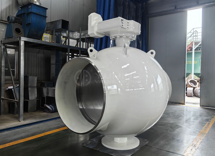 trunnion mounted ball valve