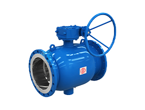 Welded flange ball valve