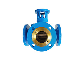 Flanged Three-way Ball Valve