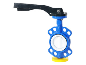 PTFE Wafer Butterfly Valve