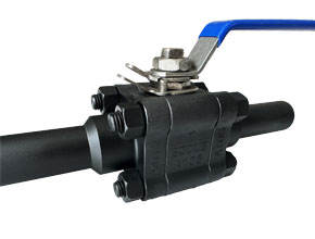 Extended tube ANSI Welded ball valve