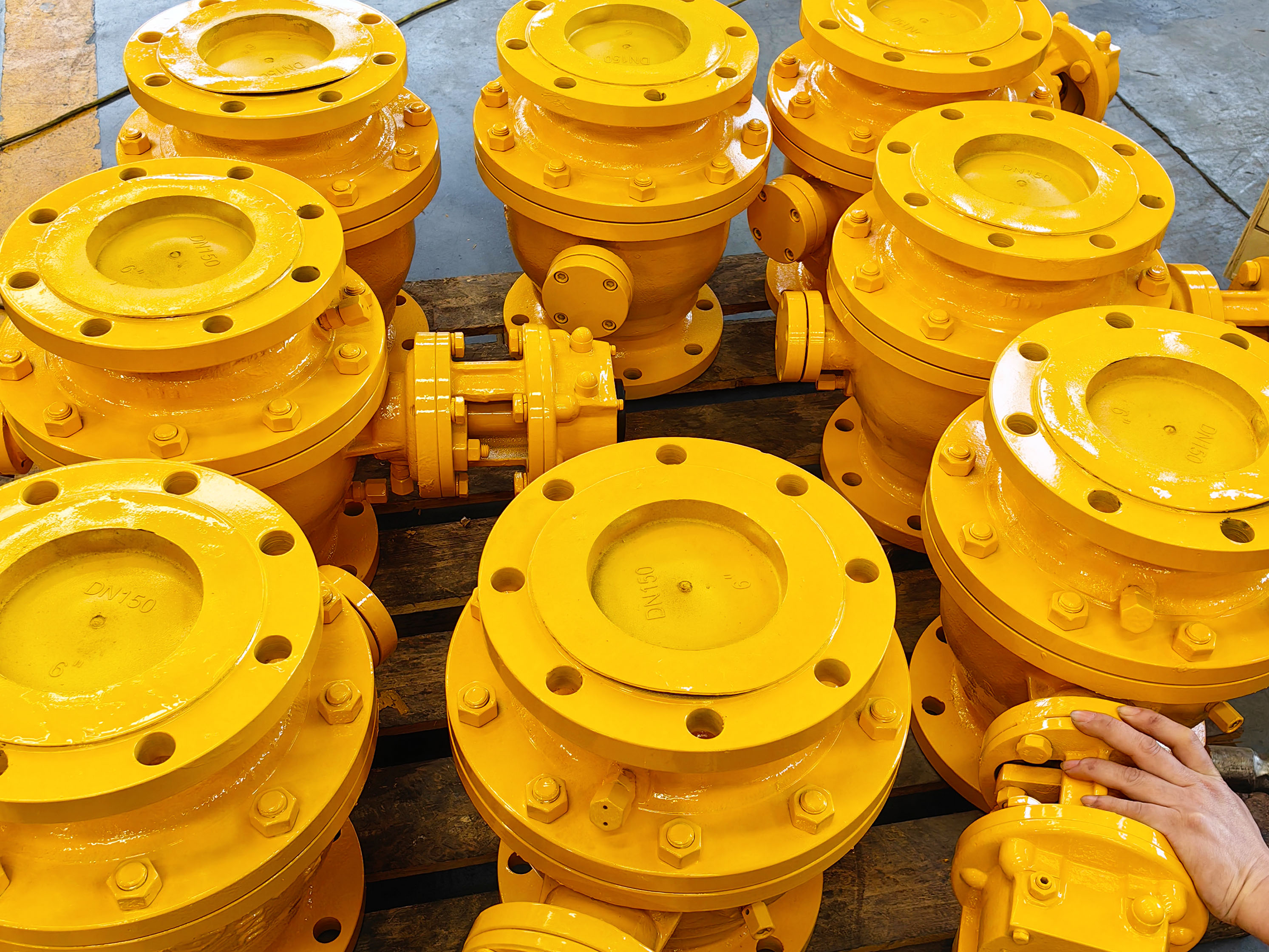 Causes and treatment of internal leakage of natural gas ball valve