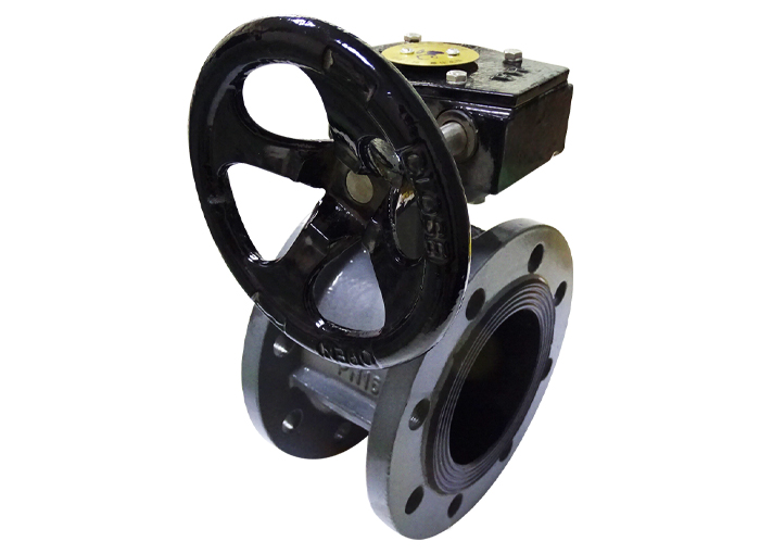 flange soft seal butterfly valve