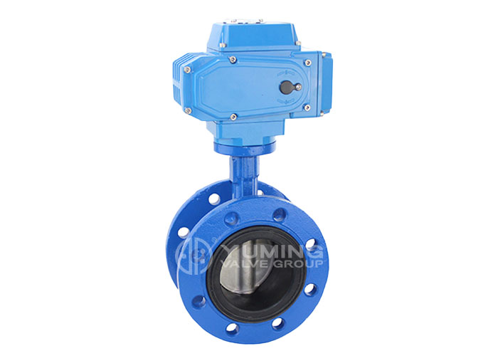 Electric Actuator Flange Butterfly Valve