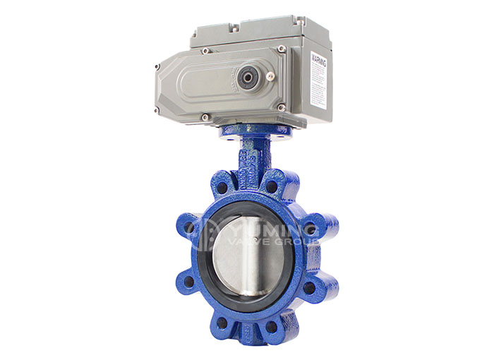 Electric Actuator Lug Butterfly Valve