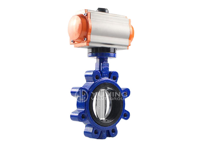 Pneumatic Operated Lug Butterfly Valve