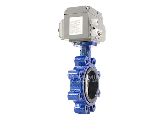 Electric Actuator Lug Butterfly Valve