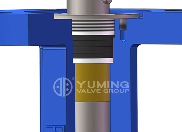 worm gear lug cast steel 4 inch butterfly valve