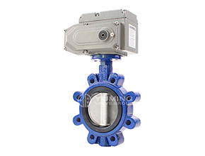 Electric Actuator Lug Butterfly Valve